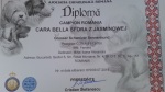 diploma campion Romania Bella